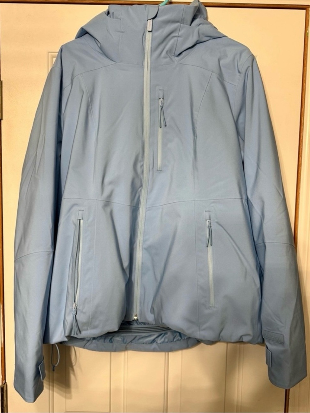 Halfdays Lawrence ski jacket Forget me not blue